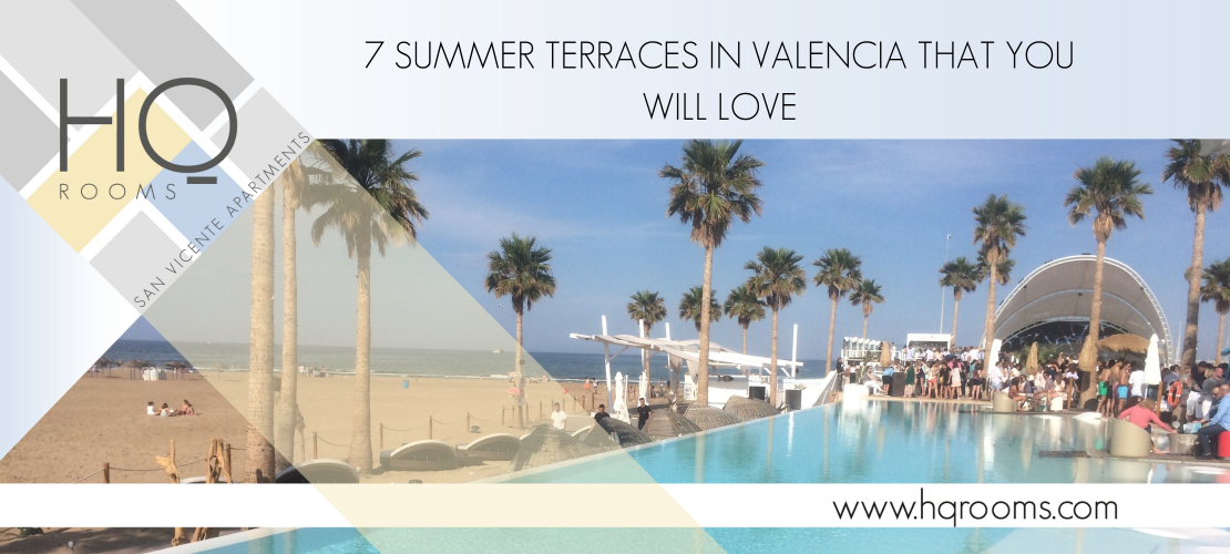 summer terraces in valencia