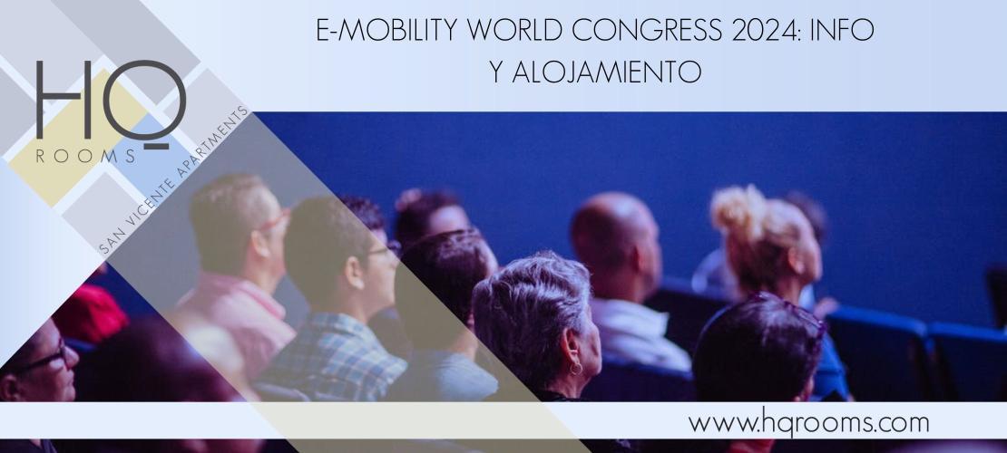 e mobility world congress alojamiento 2024