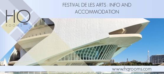 festival les arts info and accommodation