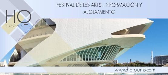festival les arts info y alojamiento