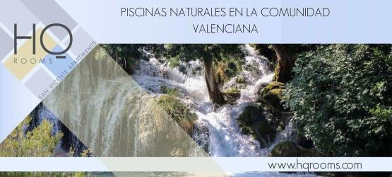 Piscinas naturales en la comunidad valenciana