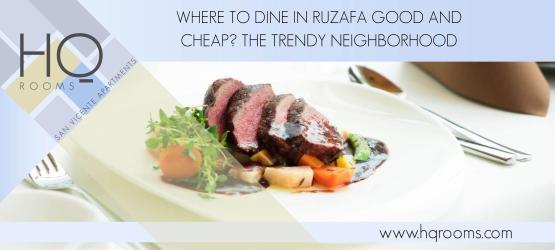 where to dine in ruzafa good and cheap