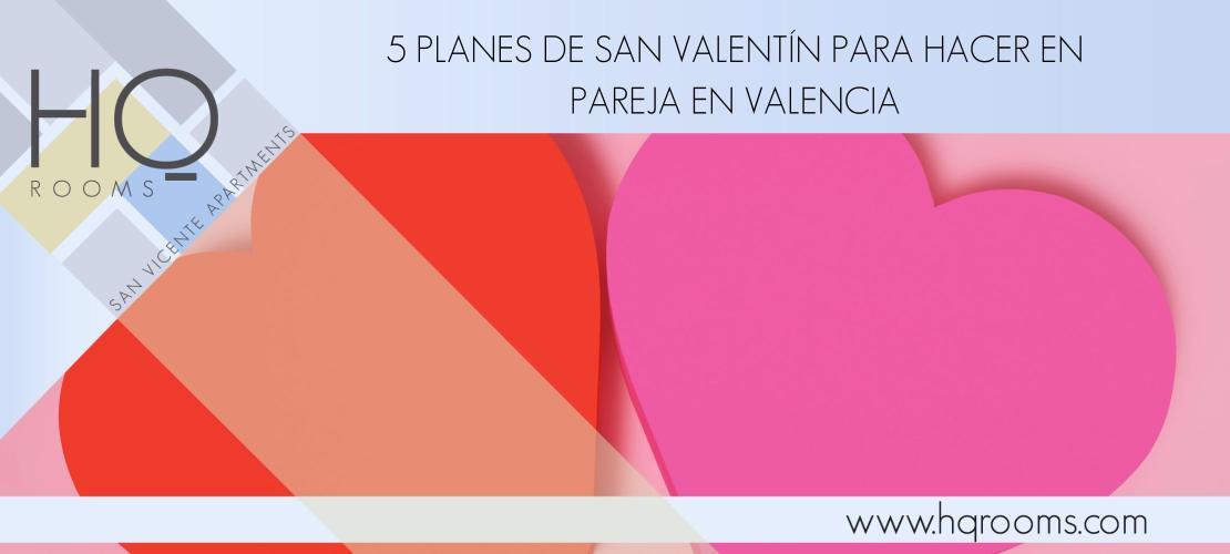 5 planes para San Valentin