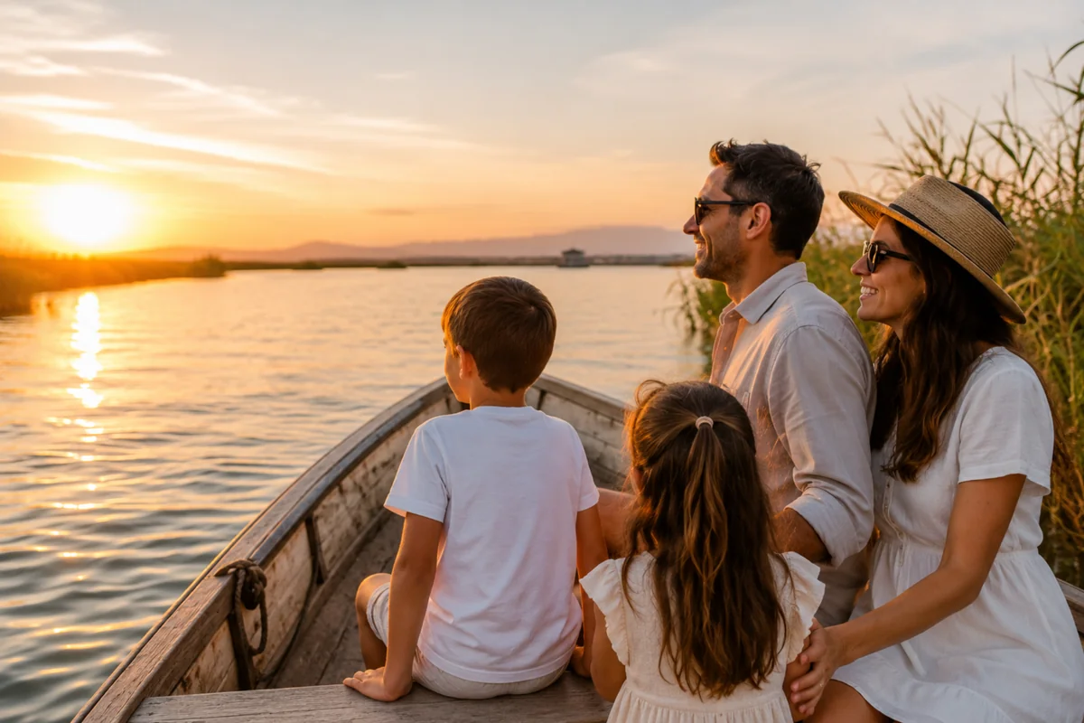 Excursión a la Albufera con niños desde Valencia